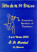 L'affiche de la San Blase 2004