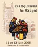L'affiche des Splendeurs de Troyes 2005