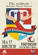 Fête médiévale Les pontorsonnades 2018