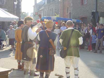 Une photo de Waraok vu de dos, à Saint Briac en 2001