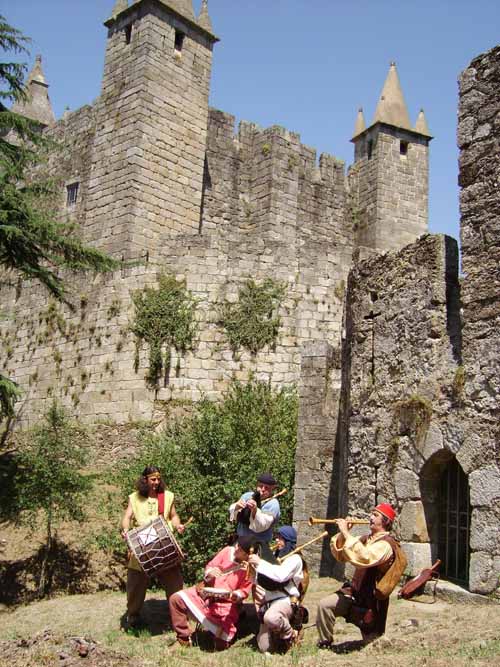 Waraok au pied du chateau de Santa Maria da feira (Portugal)