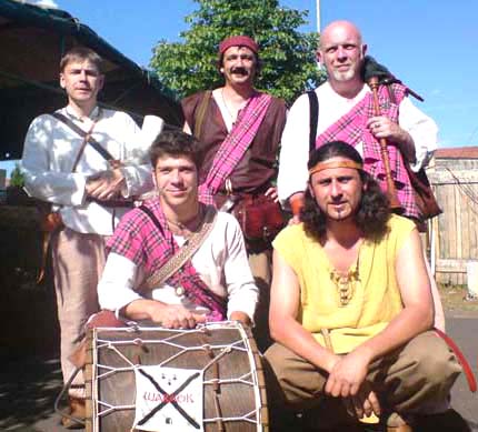Waraok en costumes gaulois