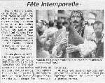 "Fête intemporelle"